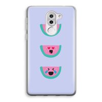 Smiley watermeloen: Honor 6X Transparant Hoesje