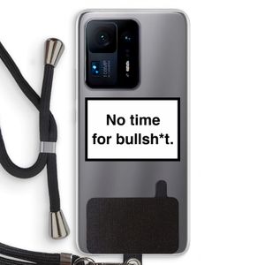 No time: Xiaomi Mi Mix 4 Transparant Hoesje met koord