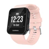 Siliconen sport polsband voor Garmin Foreruuner 35 (lichtroze)