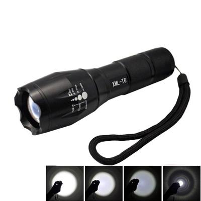 LT-XD 1 x CREE XML-T6 White Light LED Flashlight 1800 LM 5-Modes(Black)