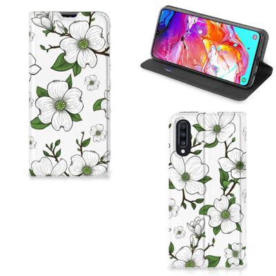 Samsung Galaxy A70 Smart Cover Dogwood Flowers Samsung Galaxy A70 Smart Cover Dogwood Flowers