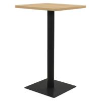 Bistrotafel 78,5x78,5x107 cm eikenkleurig Bistrotafel 78,5x78,5x107 cm eikenkleurig