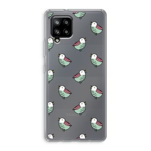 Vogeltjes: Samsung Galaxy A42 5G Transparant Hoesje