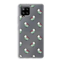 Vogeltjes: Samsung Galaxy A42 5G Transparant Hoesje