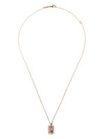 Suzanne Kalan collier Frenzy en or rose 18ct serti de saphirs - thumbnail