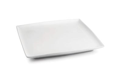 BonBistro Dessertborden Yong Squito 23 x 23 cm - Wit - 6 stuks
