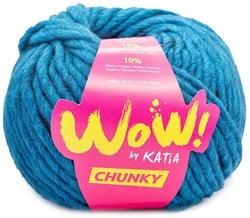 Katia WOW - Chunky 074 Eend blauw