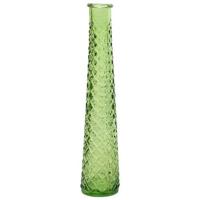 Decoris Vaas - gerecycled glas - D7 x H32 cm - lichtgroen