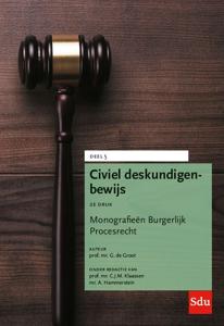 Civiel deskundigenbewijs (Paperback)