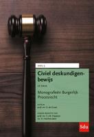 Civiel deskundigenbewijs (Paperback)