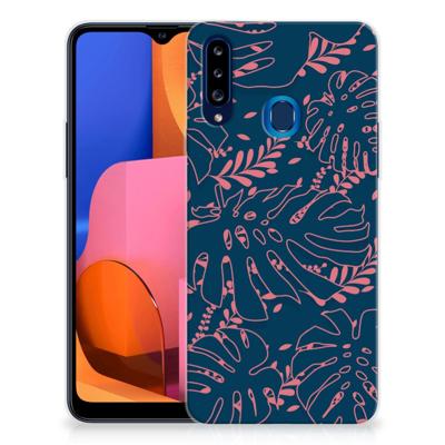 Samsung Galaxy A20s | TPU Case | Palm Leaves