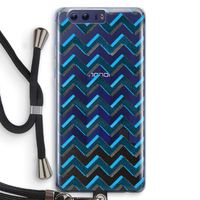 Onderbroken lijn: Honor 9 Transparant Hoesje met koord
