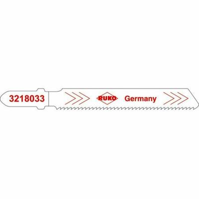 Zaagblad RUKO T 118 AF 77 x 7,5 x 1,0 mm Decoupeerzaag 5 Stuks