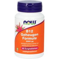 Vitamine B12 geheugenformule 5000mcg 60 Zuigtabletten