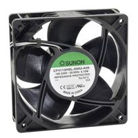 Sunon CF4113MBL-1000U-AB9 Axiaalventilator 230 V/AC 153 m³/h (l x b x h) 38 x 120 x 120 mm - thumbnail