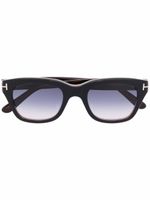 TOM FORD Eyewear lunettes de soleil à monture carrée - Marron