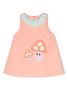 WAUW CAPOW by BANGBANG robe Forest Friends en coton - Orange