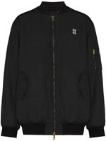 Raf Simons veste bomber à imprimé Smiley - Noir