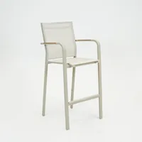 Barstoel Quenza stapelbaar creme heat