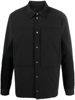 BYBORRE surchemise à design à empiècements - Noir