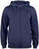 Clique 021014 Basic Active Hoody FZ - Dark Navy - XS - thumbnail