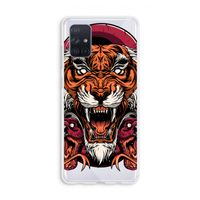 Tiger and Rattlesnakes: Galaxy A71 Transparant Hoesje