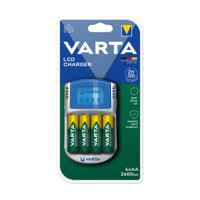 Oplader + Oplaadbare Batterijen Varta -POWERLCD (1 Stuks)