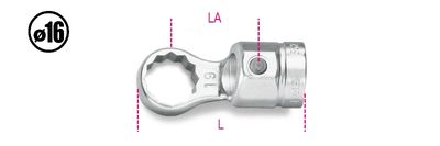 HAZET Bandenlichter 652 · Lengte: 600 mm