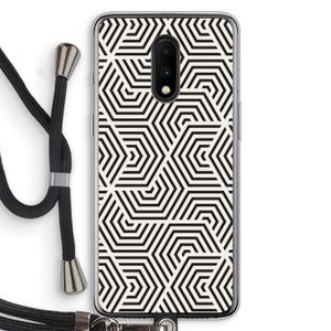 Magic pattern: OnePlus 7 Transparant Hoesje met koord