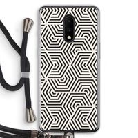Magic pattern: OnePlus 7 Transparant Hoesje met koord