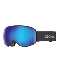 SK-X Atomic Revent Q Black geelbruin/blauw - Skibril incl. glazen op sterkte