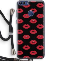 Lips: Huawei P Smart (2018) Transparant Hoesje met koord
