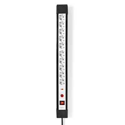 Nedis Stekkerdoos met Overspanningsbeveiliging | 10-wegs | 1 stuks - EXS103SPF1PRO EXS103SPF1PRO