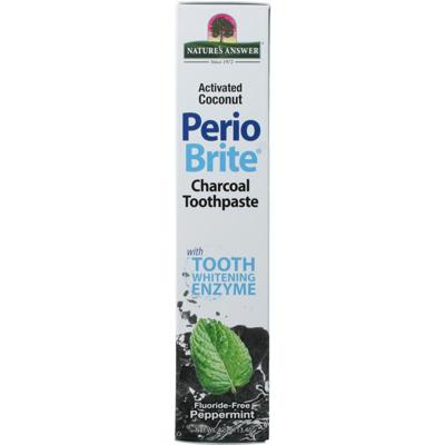 Natures Answer periobrite tandpasta charcoal