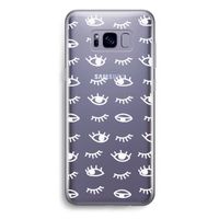 Eye pattern #3: Samsung Galaxy S8 Plus Transparant Hoesje