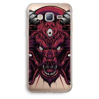 Hell Hound and Serpents: Samsung Galaxy J3 (2016) Transparant Hoesje