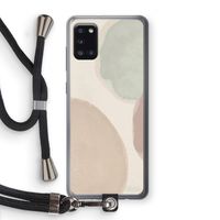 Geo #8: Samsung Galaxy A31 Transparant Hoesje met koord