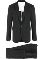 DSQUARED2 costume à veste à simple boutonnage - Gris