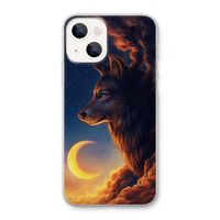 Night Guardian: iPhone 13 Transparant Hoesje