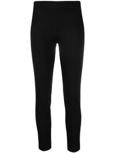 Blanca Vita legging à plis marqués - Noir