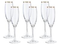 LIVARNO home Glazenset 6-delig (Champagneglazen)