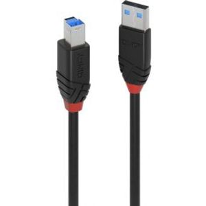 Lindy 43227 USB-kabel 10 m USB 3.2 Gen 1 (3.1 Gen 1) USB A USB B Zwart