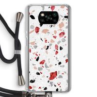 Terrazzo N°12: Xiaomi Poco X3 NFC Transparant Hoesje met koord