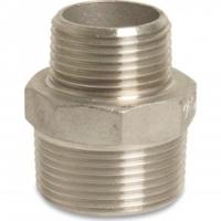 Zeskant Verloopnippel - Fig.245 - RVS - buiten/buiten - 1/2" x 3/8"