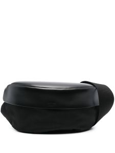 Jil Sander sac banane Lid médium - Noir