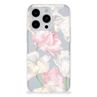 iPhone 15 Pro TPU Case Lovely Flowers - thumbnail