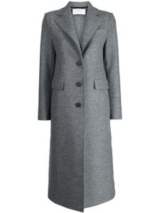 Harris Wharf London manteau en laine vierge à simple boutonnage - Gris