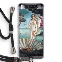 Birth Of Venus: Samsung Galaxy A80 Transparant Hoesje met koord - thumbnail