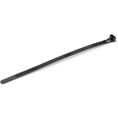 StarTech.com CBMZTRB8BK kabelbinder Losmaakbare kabelbinder Nylon, Kunststof Zwart 100 stuk(s)