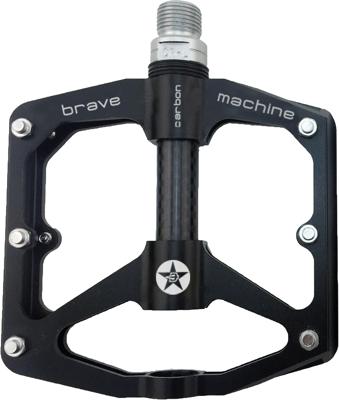 BRAVE Platform pedal freeride carbon bl.